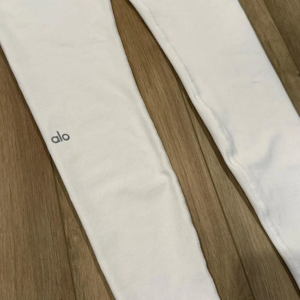 Alo Yoga Womens High Waisted Leggings White Size XS RN87370